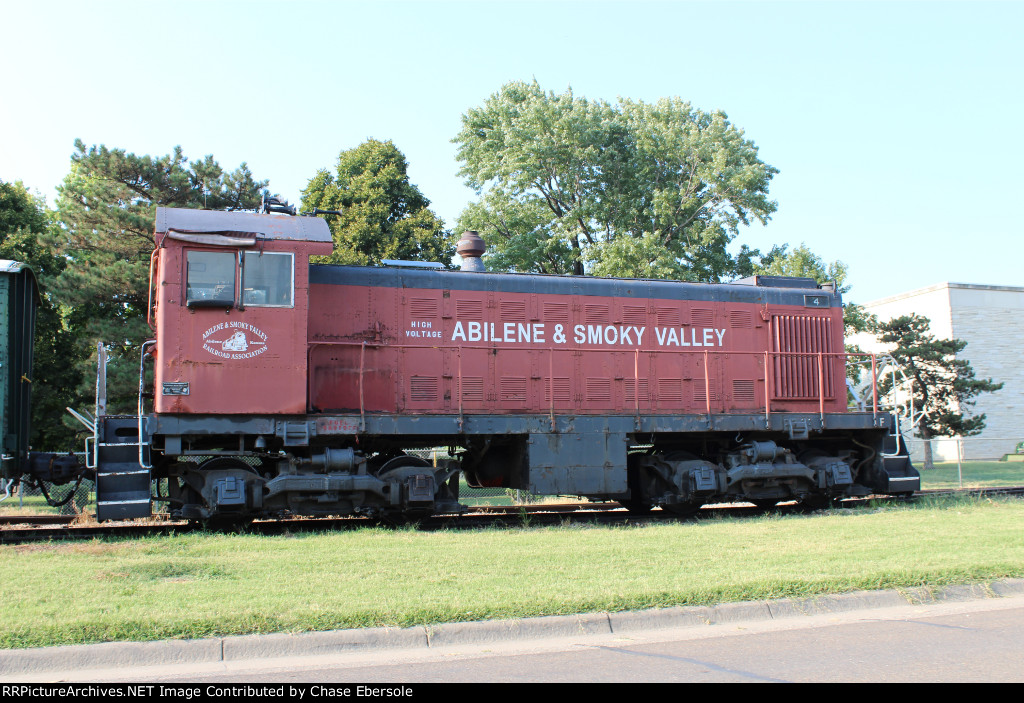 Abilene & Smoky Valley Locomotive #4  